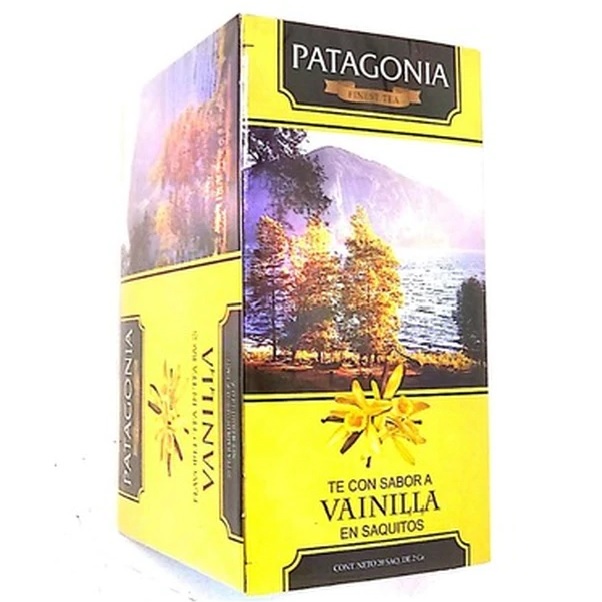 Patagonia Finest Tea Vainilla, caja de 20 saquitos