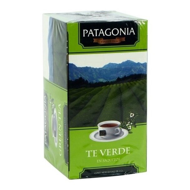 Patagonia Finest Tea Té Verde, caja con 20 saquitos