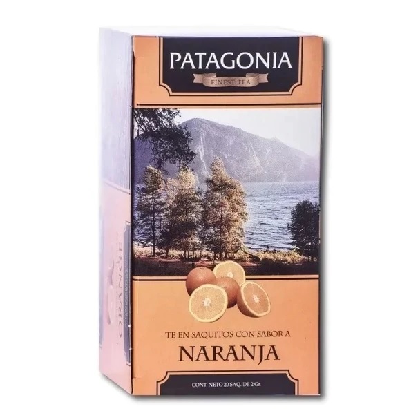 Patagonia Finest Tea Naranja, caja de 20 saquitos