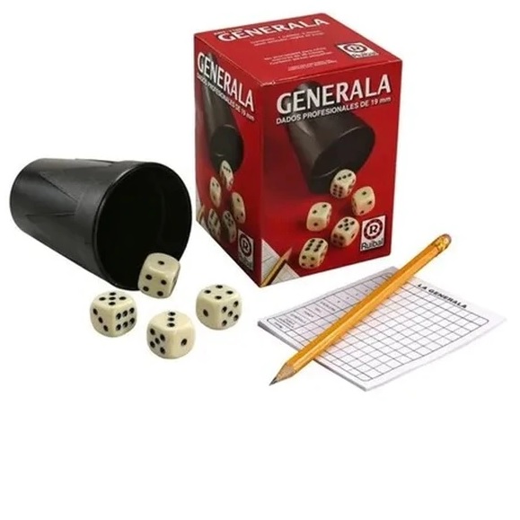 Generala Real con Dados Profesionales Classic Dices Game by Ruibal