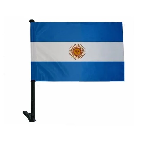 Bandera Argentina p/Ventanilla de Auto de 30 x 45cm.
