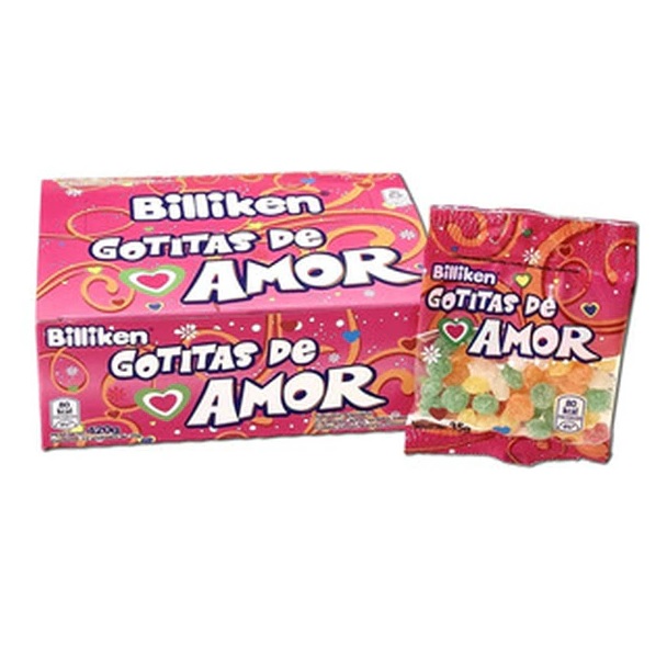 Billiken Gotitas De Amor, 35 g / 1.23 oz ea (pack de 3)