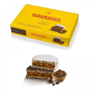 Havanna Alfajores Mixtos de Chocolate con Leche y Merengue Italiano, 612 g / 21.58 oz (Caja de 12)