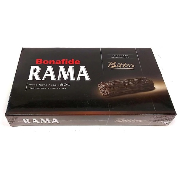 Bonafide Rama Semiamargo, 180 g / 6.3 oz caja
