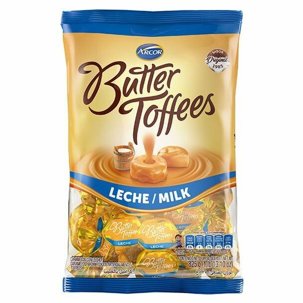 Butter Toffees Caramelo de Leche, 825 g / 1.8 lb bolsa