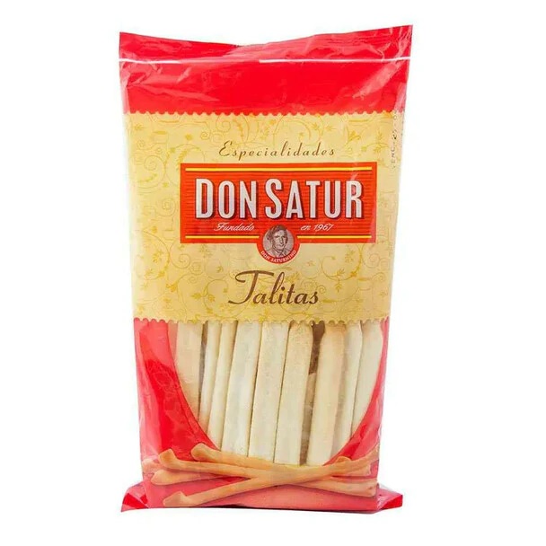 Don Satur Classic Talitas Long Crackers, 140 g / 4.9 oz (pack of 3)