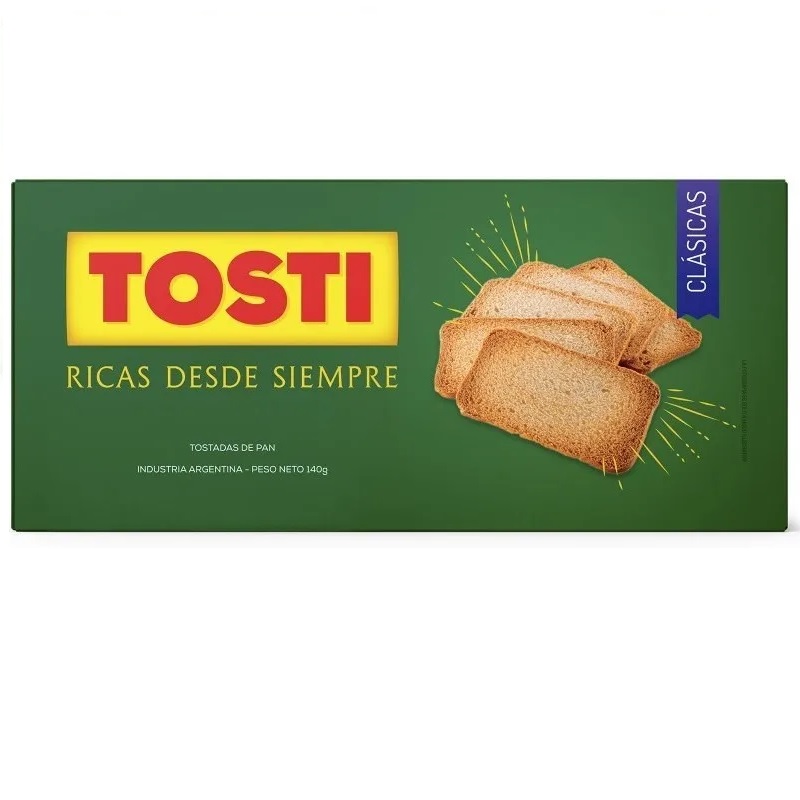 Tosti Galletitas Clasicas (140 gr.)  Classic Crackers