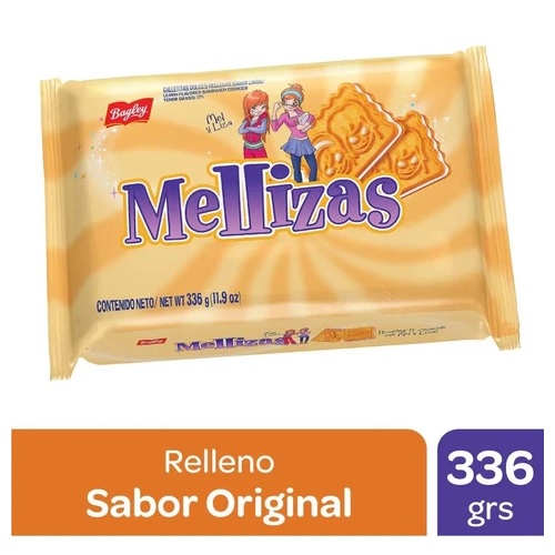Mellizas Galletitas Dulces, 336 g / 11,85 oz (Paquete de 3)