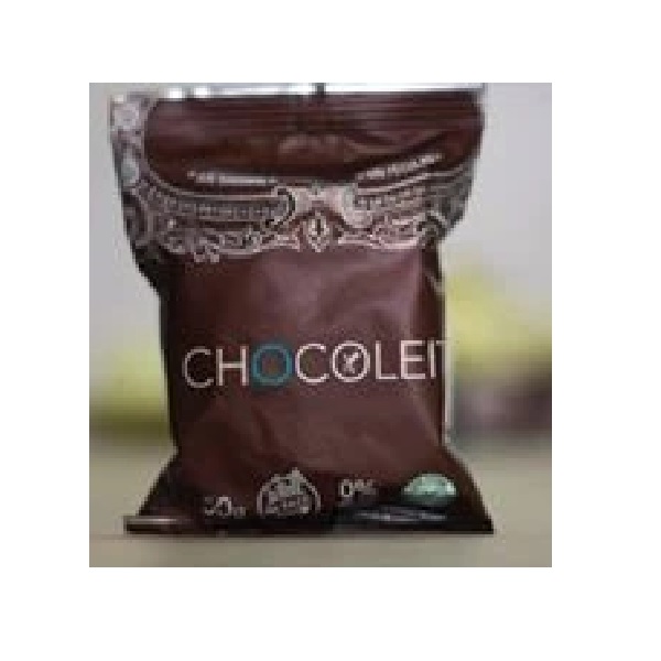 Chocoleit Chocolate Alfajor with Dulce de Leche Alfajor de Chocolate con Dulce de Leche (con Stevia) - Pack of 3