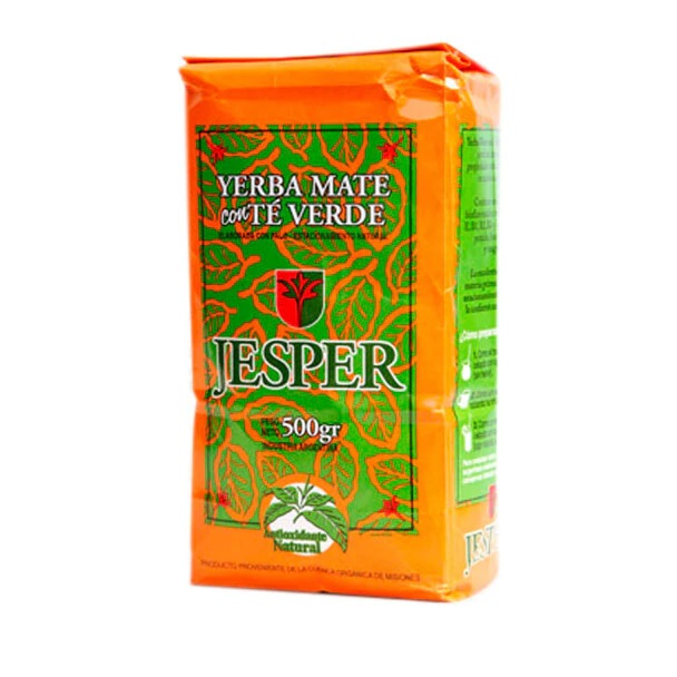 Jesper Yerba Mate with Green Tea from Misiones (500 g / 1.1 lb)
