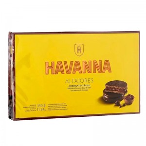 Havanna Alfajor de Chocolate con Dulce de Leche (caja de 6)
