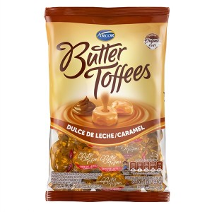 Butter Toffees Caramelos de Leche Rellenos con Dulce de Leche, 822 g / 1.8 lb bolsa