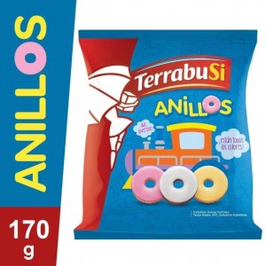 Terrabusi Galletitas Anillos, 170 g / 5.99 oz (pack de 3)