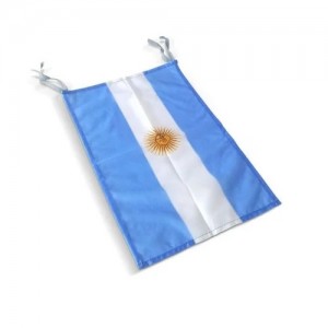 Bandera Argentina con Sol de 90 x 150cm.