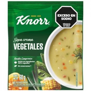 Knorr Sopa Crema Vegetales, 60 g (pack of 3)