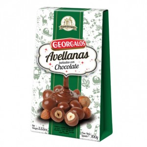 Georgalos Avellanas Bañadas Con Chocolate, 100 g