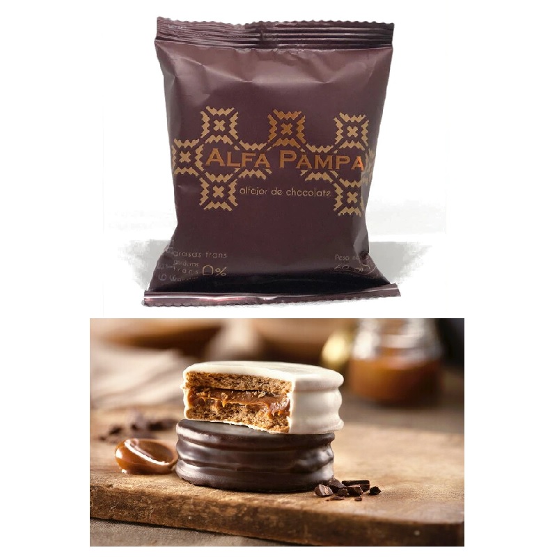 Alfajor de chocolate  Pamparugstore.com productos argentinos en