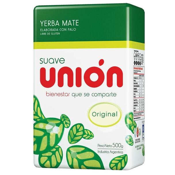 Unión Yerba Mate Suave Original (500 g / 1.1 lb)